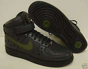 NEW Mens NIKE Air Force 1 High Grey Sneakers Shoes 11  