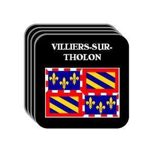  Bourgogne (Burgundy)   VILLIERS SUR THOLON Set of 4 Mini 