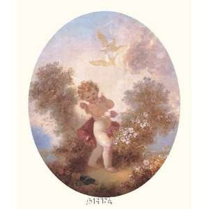    Jean Honore Fragonard   Poster Size 18 X 23 inches