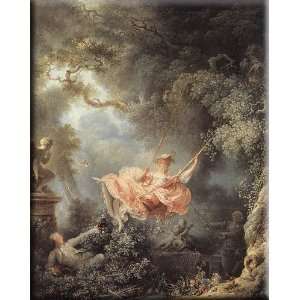  24x30 Streched Canvas Art by Fragonard, Jean Honore