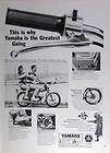 1965 Yamaha Rotary Jet 80 motorcycle vintage print AD