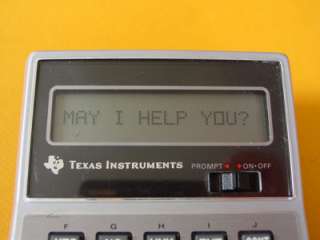   VINTAGE CALCULATOR   Texas Instruments TI 88 aka TI Programmable 88