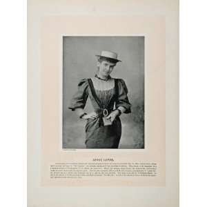  1894 Theater Stage Actors Annie Lewis Jeannie Yeamans 