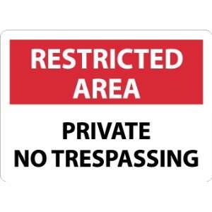  SIGNS PRIVATE NO TRESPASSING