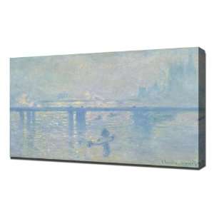  Monet   Charing Cross Bridge, 1899   Framed Canvas Art 