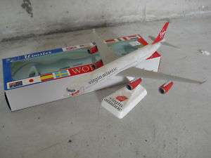 Unique Plastic Virgin At Airlines Plane Model Kit w Box  