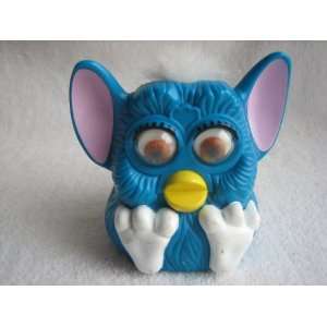  Mcdonalds Furby Baby, 3 Blue with White Hair   1998 