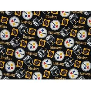  60 Wide Pittsburgh Steelers NFL By the Yard Kitchen 
