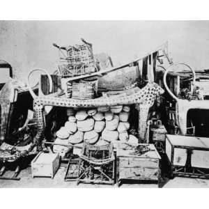 1923 photo View of interior of antechamber looking west . Photographs 