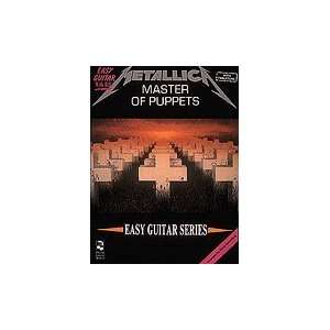   Metallica   Master of Puppets   Easy Guitar (TAB) Musical Instruments