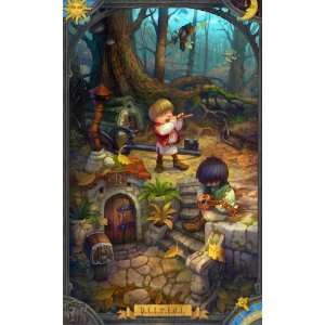  Sunny November ~ Wooden Jigsaw Puzzle: Toys & Games