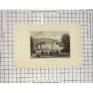  Antique Print 1829 Garnstone House Herefordshire Taylor 