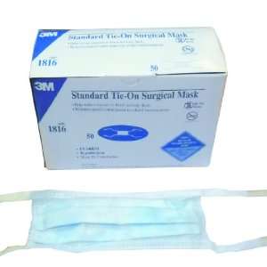 RESISTANT SURGICAL & PATIENT CARE MASKS Standard Tie On Surgical Mask 