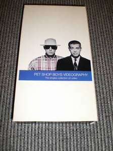 PET SHOP BOYS Videography VIDEO VHS Collection SONGS  
