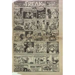  Fabulous Furry Freak Brothers Original Comic Ad 1970