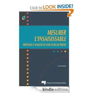 Mesurer linsaisissable (Communication   Relations publiques) (French 