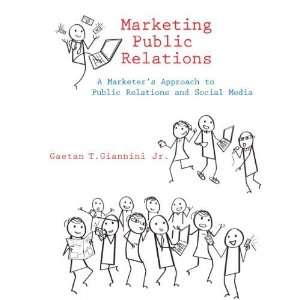  Marketing Public Relations [Paperback] Gaetan T. Giannini Books