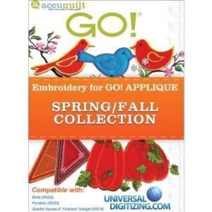  Accuquilt GO Embroidery Digitizing Software   Spring/Fall 