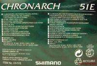 SHIMANO CHRONARCH CH51E BAITCAST REEL LEFT HAND 022255144834  