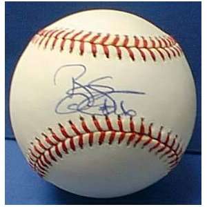 Reggie Sanders Autographed Baseball 