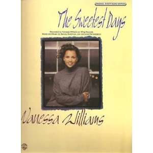  Sheet Music The Sweetest Days Vanessa Williams 3 