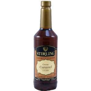 Stirlings Gourmet Caramel Coffee Flavoring Syrup  Grocery 