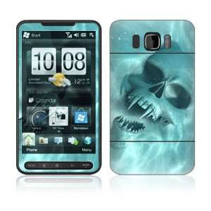   HTC HD2 Decal Vinyl Skin   Underwater Vampire Skull 