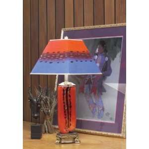   Glass Table Lamp with Night Light   Arcelia Series: Home Improvement