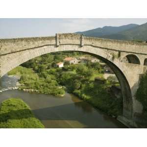  Devils Bridge and River Tech, Ceret, Vallespir, Languedoc 