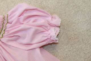 EUC ~ Amanda Remembered ~ 3t Smocked Bishop Dress Pink Turtles 