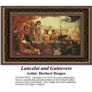  Lancelot & Guinevere, Counted Cross Stitch Patterns PDF 