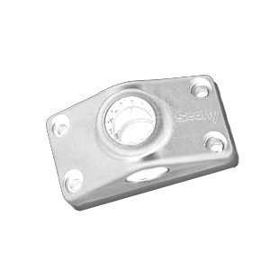  SCOTTY SIDE/DECK MOUNTING BRACKET WHITE: Sports & Outdoors
