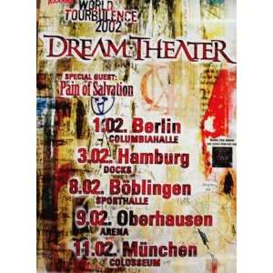   : Dream Theater Germany Original Concert Tour Poster: Home & Kitchen