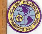 BOY SCOUTS INTERNATIONAL INTER AMERICAS REGION PATCH