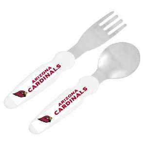 Arizona Cardinals Stainless Steel Fork and Spoon Set