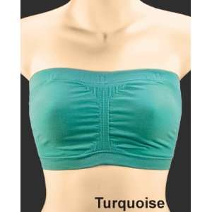  Wild Card Strapless Bandeau   Turquoise   Small Health 