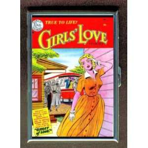 RETRO COMIC BOOK GIRLS LOVE ID Holder, Cigarette Case or Wallet MADE 