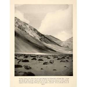  1933 Print India Speaks Halliburton Tibet Nugen Kol Valley 