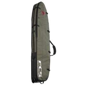  FCS 80 Double Wheelie Funboard Travel Bag in Alloy/Olive 
