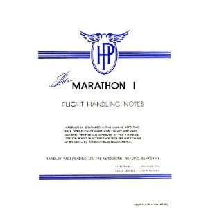  Handley Page / Miles Marathon Aircraft Flight Manual 