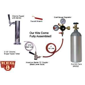   Faucet Tower Kit for Standard Commercial Beer Kegs 