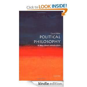 Political Philosophy A Very Short Introduction (Very Short 