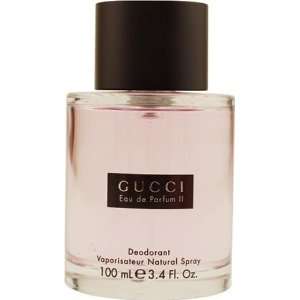    Gucci II By Gucci For Women Deodorant Spray, 3.4 Ounces Beauty