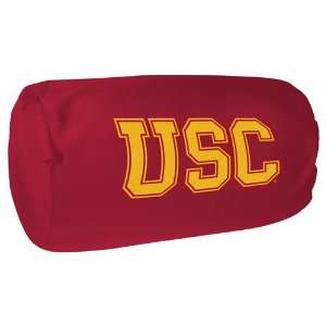  USC Trojans 14x8 Beaded Spandex Bolster Pillow Sports 