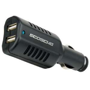   Dual Usb Car Charger 2x1 Amp Charging Possible 2 Usb Powered Devices