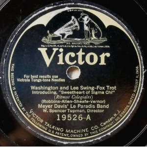  Washington & Lee Swing (Fox Trot) (Introducing 