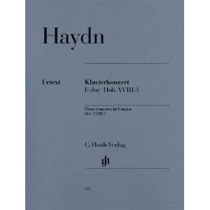  Haydn Concerto for Piano (Harpsichord) and Orchestra F 