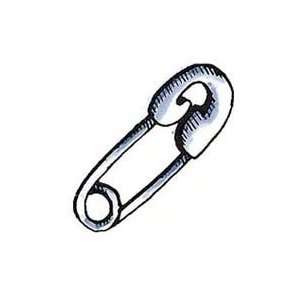  Safety Pin   Rubber Stamps Arts, Crafts & Sewing