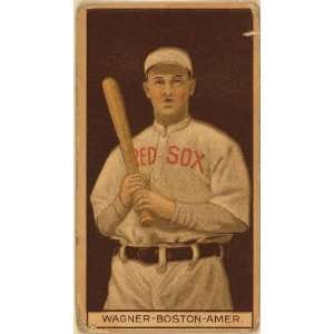  Chas. (Heinie) Wagner, Boston Red Sox, baseball 1912