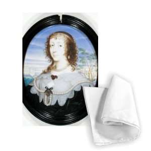  Queen Henrietta Maria (1609 69) (gouache on   Tea Towel 